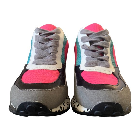 Steve Madden Women's Bright Multicolor 'Blazer' Sneaker - Picture 2 of 5